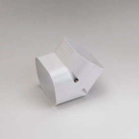 100 Rectorseal Vertical Elbow, 4-3/4"L x 4-1/4"W x 3"H, White