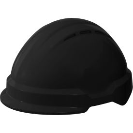 Americana Climbing PEAK Safety Helmet, Type 1, 4-Point Mega Ratchet Suspension, Black