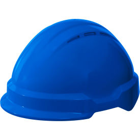 Americana Climbing PEAK Safety Helmet, Type 1, 4-Point Mega Ratchet Suspension, Blue