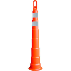 Looper Cone with 3" Reflective Bands, 42"H, Orange