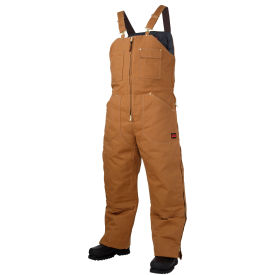 Insulated Bib Overall, S, Brown