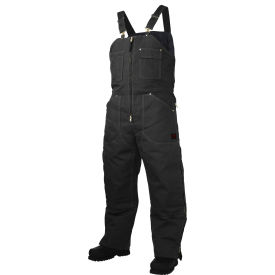 Insulated Bib Overall, 4XL, Black