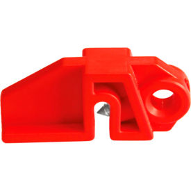 Fuse Holder Lockout, Plastic, Red