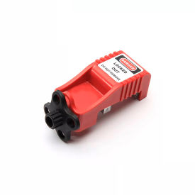 Motor Protection Circuit Breaker Lockout, ABS, Red