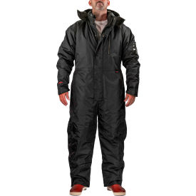 Insulated Cold Gear Coverall, 5XL, Black