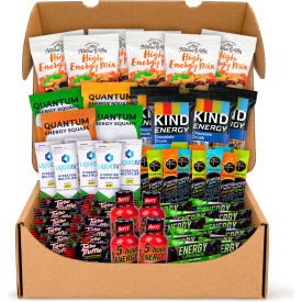 Energy Boost Snack Box, Assorted Flavors, 60 Count