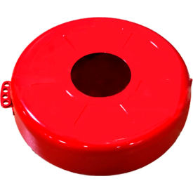 Gate Valve Lockout, Fits 6-1/2" - 10" Dia. Handles, Steel, Red