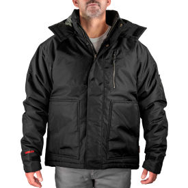 Insulated Cold Gear Jacket, 5XL, Black