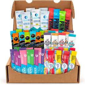 Powdered Drink Mixes Snack Box, Assorted Flavors, 50 Count