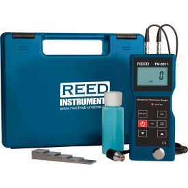 Ultrasonic Thickness Gauge Kit with 5-Step Calibration Block, 0.004" Resolution