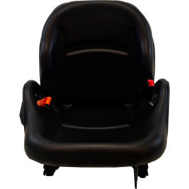 395 Series Universal Forklift Seat with Operator Presence Switch, Vinyl, Black