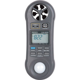 Multi-Function Environmental Meter, 9V Battery, Black