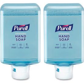 Hand Soap Refill For ES10 Dispenser, Fragrance Free, 1200 ml Capacity, Clear, Pack of 2