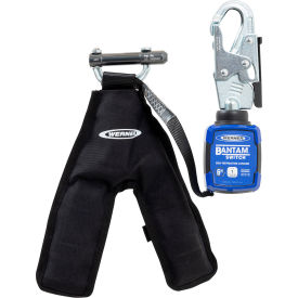 Bantam Switch Self Retracting Lifeline, Single Leg, Steel Snap Hook, 6'L
