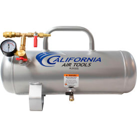 Portable Auxiliary Air Tank, Horizontal, 2 Gallon Capacity, 125 PSI