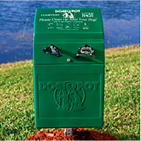 Dog Waste Bag Dispenser with 400 Bags, Forest Green