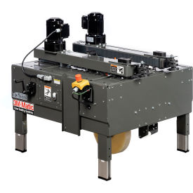 Adjustable Case Sealer with AccuGlide NPH Taping Head, Side Belt Drive, 3"W Tape