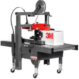 Adjustable Case Sealer with AccuGlide NPH Taping Head, Side Belt Drive, 2"W Tape