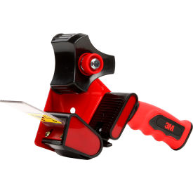 HR83 Box Sealing Dispenser For 3"W Tape, Red