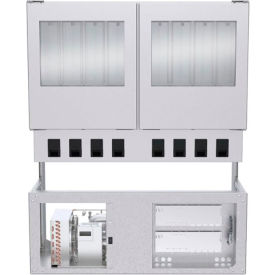 Touchless Refrigerated Slide-In Salad Dispenser, 8 Compartments, 120V