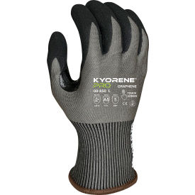 Pro Cut Resistant Gloves, HCT Micro Foam Nitrile Coated, ANSI A5, M, Gray, 12 Pairs