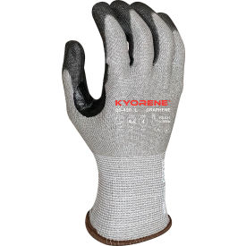 Cut Resistant Gloves, Polyurethane Coated, ANSI A4, 2XL, Gray, 12 Pairs