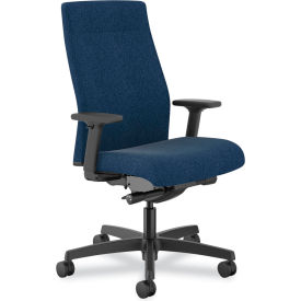 Ignition 2.0 Upholstered Task Chair, Mid Back, 17" - 21-1/2"H Seat, Navy
