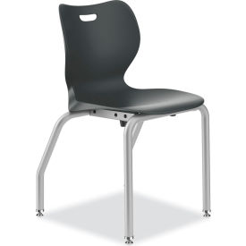 Plastic Classroom Chair, 275 lb. Capacity, 18"H Seat, Lava