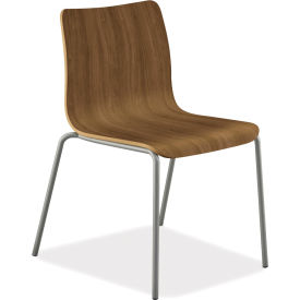 Multipurpose Stacking Chair, Textured Silver Frame/Pinnacle Seat