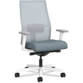 Mid Back Task Chair, 17" - 21"H Seat, Basalt