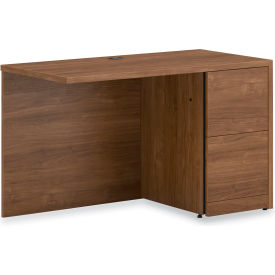10500 Series Right Return with Full-Height Pedestal, 48"W x 24"D x 29-1/2"H