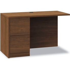 Left Return with Full-Height Pedestal, 48"W x 24"D x 29-1/2"H, Pinnacle