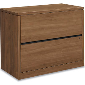 10500 Series Lateral File Cabinet with 2 Drawers, 36"W x 20"D x 29-1/2"H, Pinnacle Gray