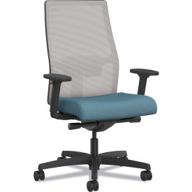 Ignition 2.0 4-Way Stretch Task Chair, Black Adjustable Lumbar Support, 17" - 21"H Seat, Carolina