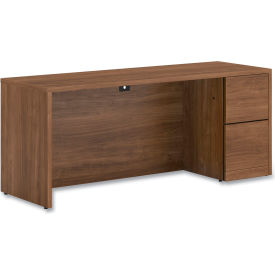Full Height Right Pedestal Credenza, 72"W x 24"D x 29-1/2"H, Pinnacle