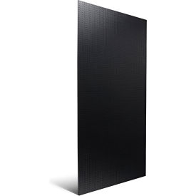 DuraBoard® Heavy Duty Pegboard, 48"W x 1/4"D x 96"H, Black