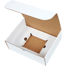 Corrugated Literature Mailers, 11-1/8"L x 8-3/4"W x 4"H, White