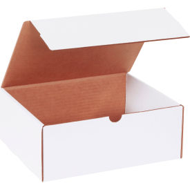 Corrugated Literature Mailers, 10"L x 9"W x 4"H, White