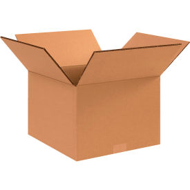Heavy Duty Double Wall Corrugated Boxes, 12"L x 9"W x 9"H, Kraft