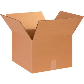 Heavy Duty Double Wall Corrugated Boxes, 14"L x 14"W x 12"H, Kraft