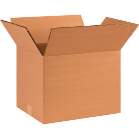 Heavy Duty Double Wall Corrugated Boxes, 15"L x 12"W x 12"H, Kraft