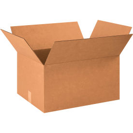 Cardboard Corrugated Boxes, 23"L x 17"W x 12"H, Kraft