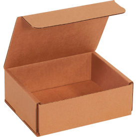 Corrugated Mailers, 6"L x 5"W x 2"H, Kraft
