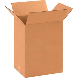 Cardboard Corrugated Boxes, 11-1/4"L x 8-3/4"W x 14"H, Kraft