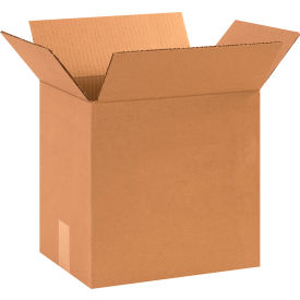 Cardboard Corrugated Boxes, 13"L x 10"W x 12"H, Kraft