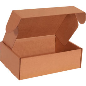 Corrugated Deluxe Literature Mailers, 12"L x 10"W x 4"H, Kraft