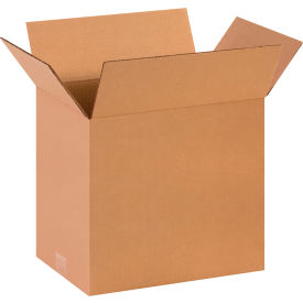 Cardboard Corrugated Boxes, 15"L x 12"W x 14"H, Kraft