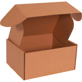 Corrugated Deluxe Literature Mailers, 12-1/8"L x 9-1/4"W x 6"H, Kraft