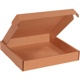 Corrugated Deluxe Literature Mailers, 14"L x 14"W x 2"H, Kraft