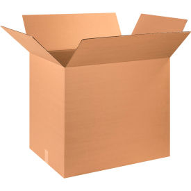 Cardboard Corrugated Boxes, 24"L x 18"W x 36"H, Kraft